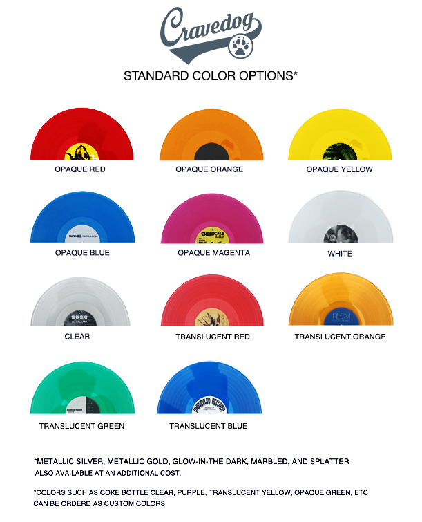 Standard Color Vinyl Package